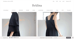 Desktop Screenshot of beklina.com