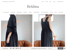 Tablet Screenshot of beklina.com